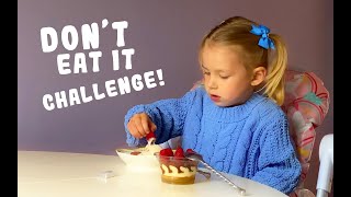 Don't Eat It / Kids Candy Challenge #PatienceChallenge #CandyChallenge