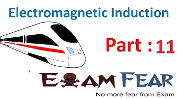 Physics Electromagnetic Induction part 11 (Examples, Numericals) CBSE class 12