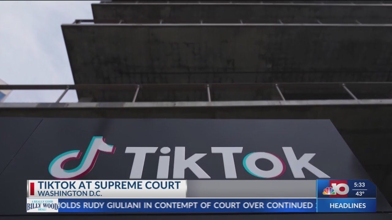 NBC 10 News Today: Tiktok at Scotus