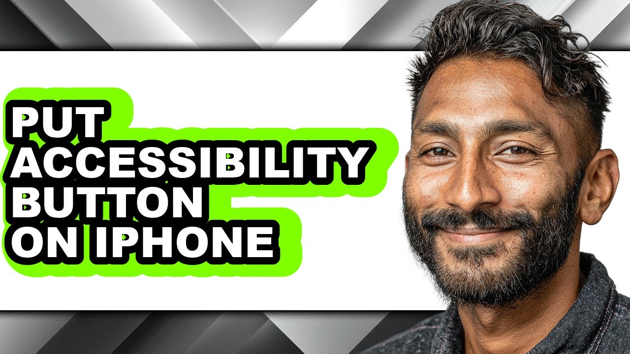 How to Put Accessibility Button on Iphone - Step by Step - YouTube