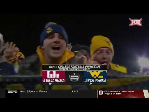 Oklahoma vs West Virginia Football Highlights