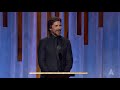 Christian Bale honors Wes Studi at the 2019 Governors Awards