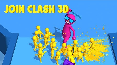 Join Clash 3D Satisfying Mobile Games | Tik Tok Mobile Game #JoinClash