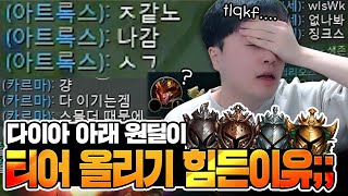 [땅우양]진짜 ㅈ같네여 여러분..저티어에서 원딜로 어떻게 올리는거죠?..【노방종】【전프로원딜】【챌린저 원딜】