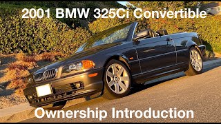 2001 BMW E46 325ci Convertible Ownership Introduction