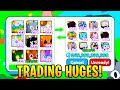 Trading my HUGE PETS Pet Simulator X