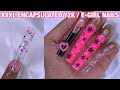 Y2K E-Girl Nails | DIY XXXL Press On Nails | Encapsulated Apres Method | Kawaii Nail Charms
