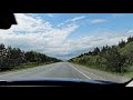 4k scenic road trip way to the lake russia and russian nature