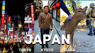 9 Days in Japan | Visiting Tokyo, Kyoto, Osaka in 2024