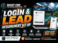 Login &amp; Requirement Set Up of BTP Travel CRM