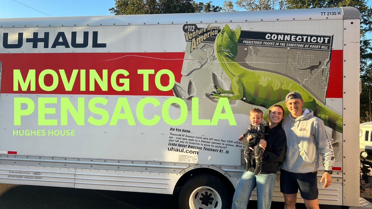 MOVING TO PENSACOLA | Packing, Saying Goodbye, and a MESSY House Tour
