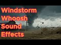 Cinematic Wind Whoosh Sound Effects | Epic Long Whoosh SFX for Editing