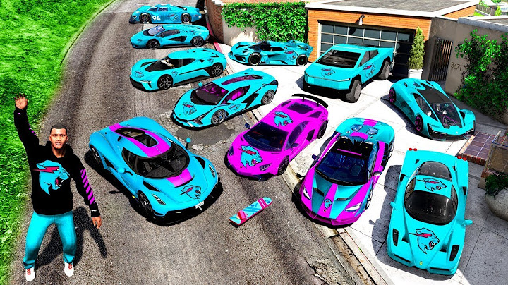 ¡Robando COCHES MILLONARIOS DE MR.BEAST en GTA 5!