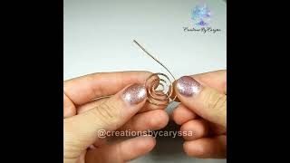 Easy Beginner DIY Wire Necklace Tutorial screenshot 4