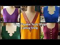 Top 5 Popular Neck Design Cutting Tricks V Shape Neck Design Cutting #sewingtips #trending #foryou  