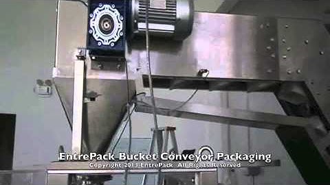 EntrePack Bucket Conveyor Packaging Machine