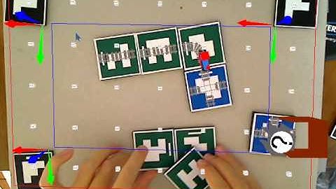 Computer aided board gaming using computer vision - AR Train 1