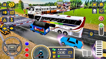Mobile Bus Simulator #4 - New Bus Game Android gameplay
