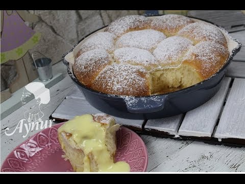 Marmelatli Tatli  Puf Çörek Tarifi I  Mayali Tatlı Poğaça Tarifi I Gefüllte Buchteln Rezept