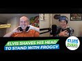 Elvis Duran Reveals Shaved Head To Show Froggy He's Not Alone Before Surgery | Elvis Duran Exclusive
