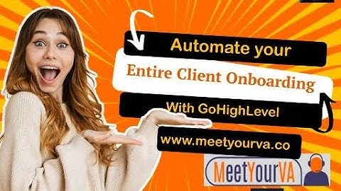 Automate Your Onboarding with GHL