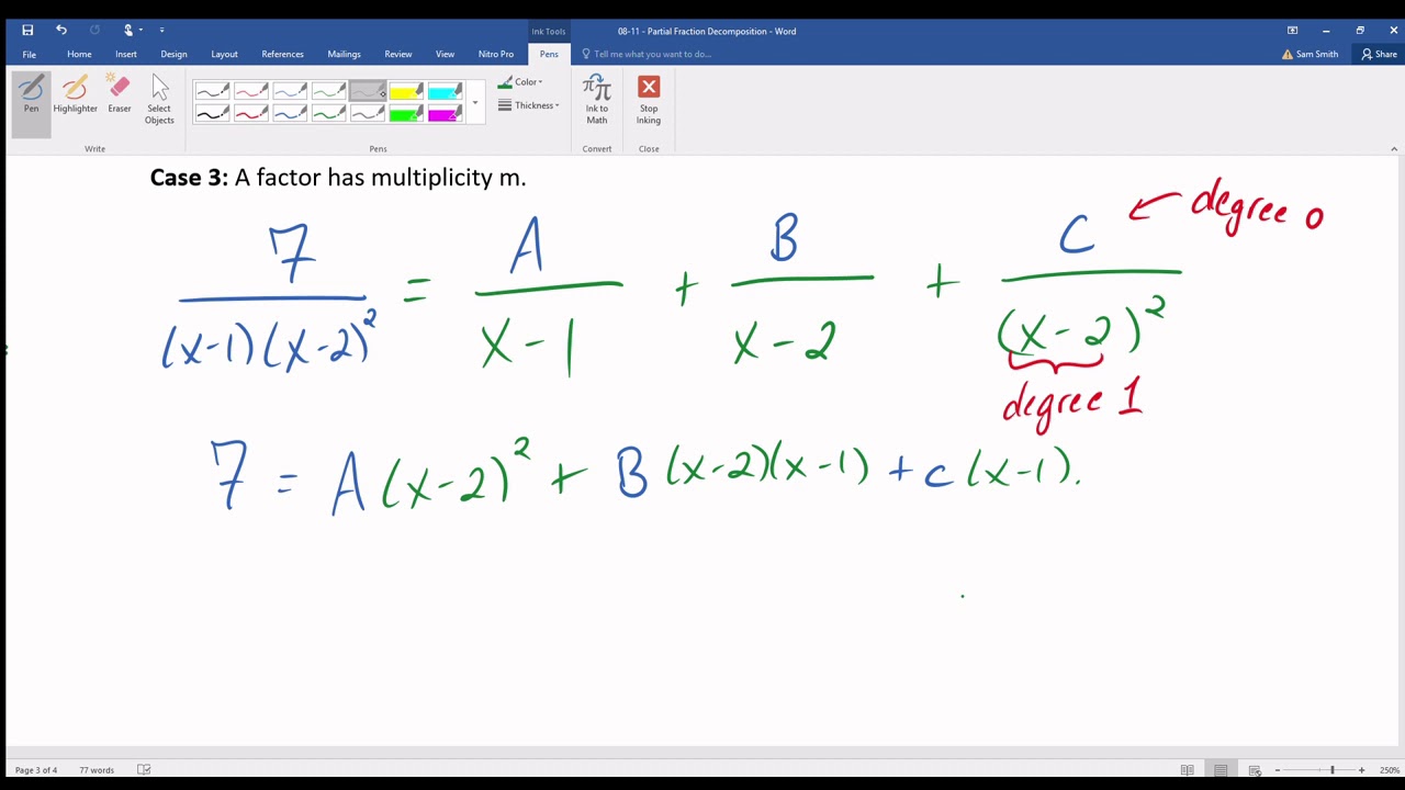 decompose fractions calculator decompose fractions calculator