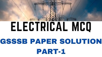 GSSSB WIREMAN 2018 PAPER SOLUTION PART 1 @TarunkumarModi