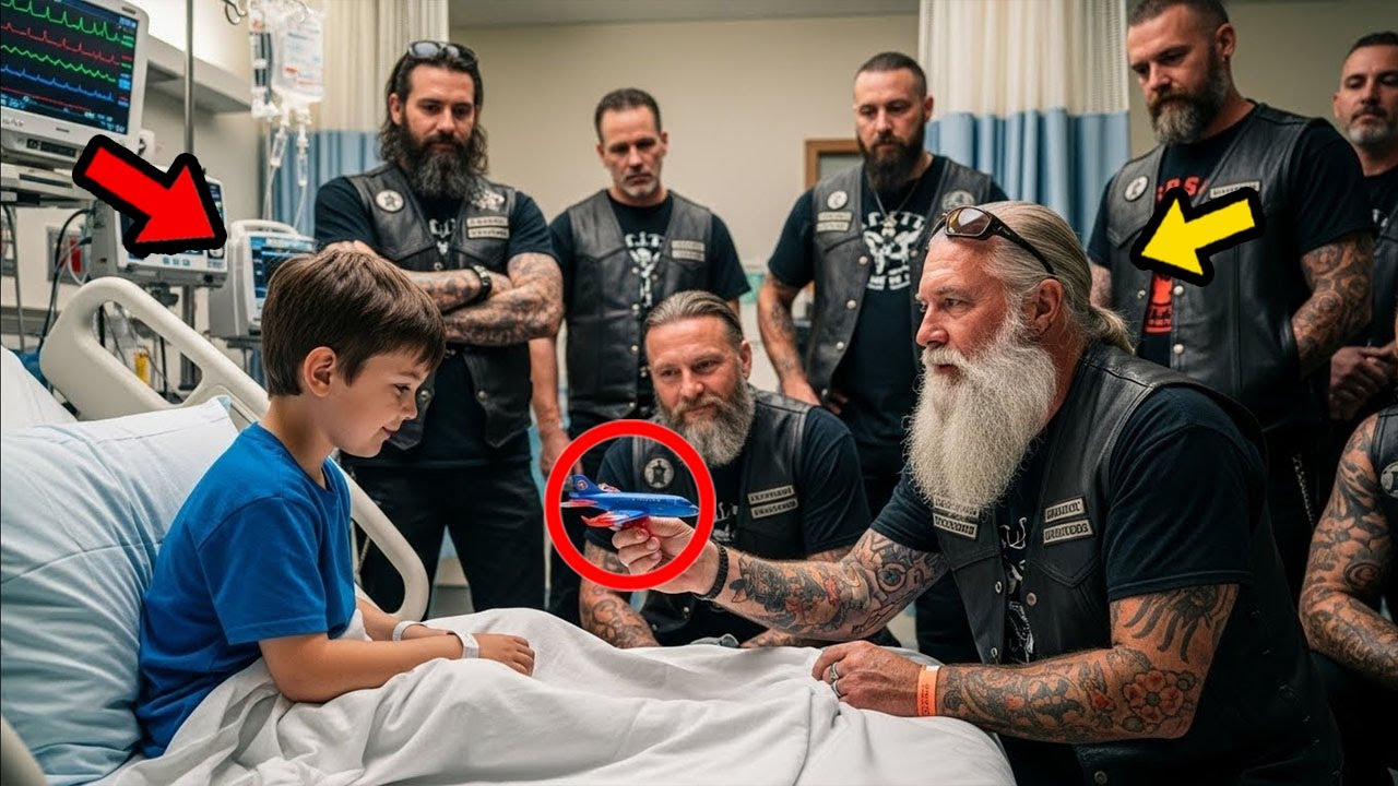 Stiefmutter verließ ihren kranken, auf den Rollstuhl angewiesenen Sohn – dann füllten 100 Hells Ange