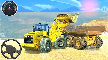 Heavy Machines & Mining Simulator / New Update Off-road Excavator Transport Game Android Gameplay#4