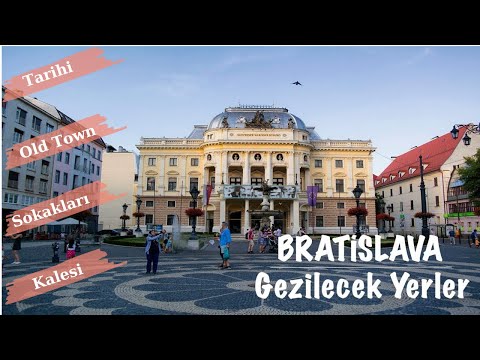 Video: Bratislava'nın Turistik Yerleri