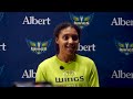 Azzi Fudd | Media Availability | Practice | 9.15.2026