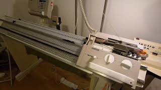 PFAFF E6000 double bed knitting Passap