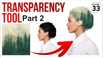 Transparency Tool in CorelDraw 2021 (Part 2) | Class # 33 | Urdu / Hindi - One To Z Design