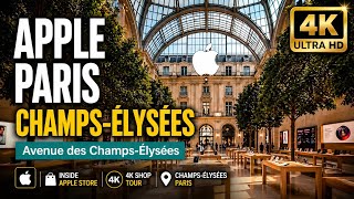 Inside Apple Store Champs-Élysées Paris – 4K SHOP TOUR