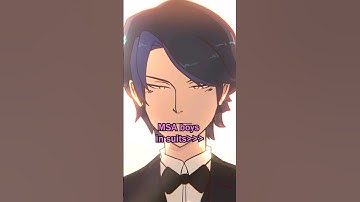 #msa boys in suits. Whixh one looks better? #msa #mystoryanimated #shorts