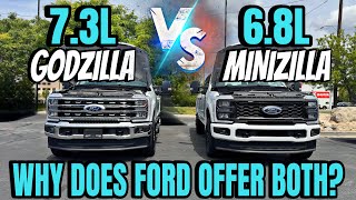 Ford Super Duty 6.8L V8 MiniZilla VS 7.3L GodZilla: Here Are All The Differences!