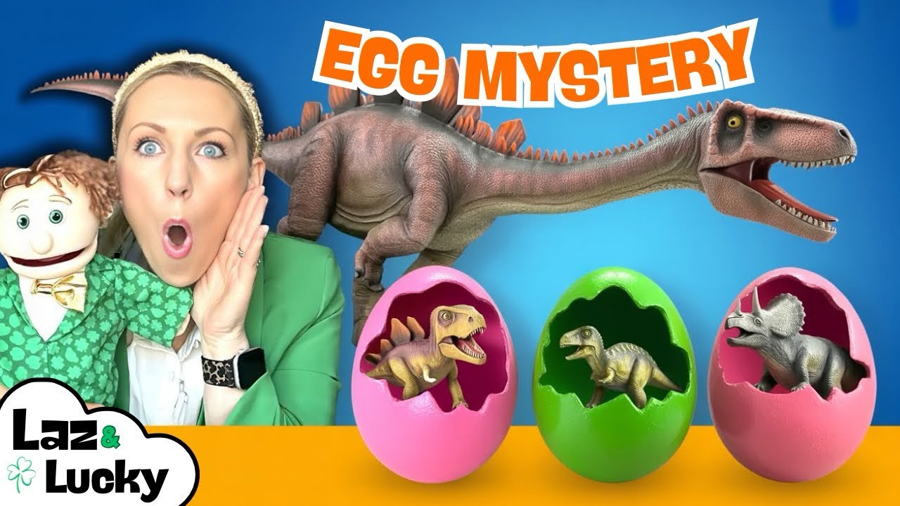 Детские истории о загадках яиц динозавров 🦖 | Урок терпения, ожидания и сильных эмоций (для детей...