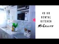 48 HOUR RENTAL FRIENDLY SMALL KITCHEN MAKEOVER