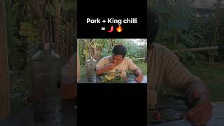 🌶️🔥 Pork Belly + King Chili = Ultimate Spicy Feast 🐷🌶️