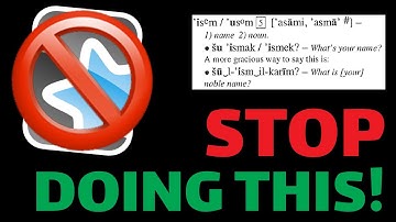 BIGGEST LANGUAGE LEARNING MISTAKES