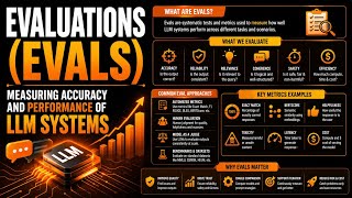 Evaluations (Evals) | Measuring Accuracy and Performance of LLM Systems | Uplatz
