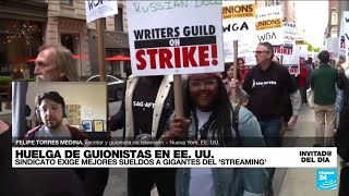 ¿Qué ha llevado a los guionistas de Hollywood a establecer una huelga? • FRANCE 24 Español