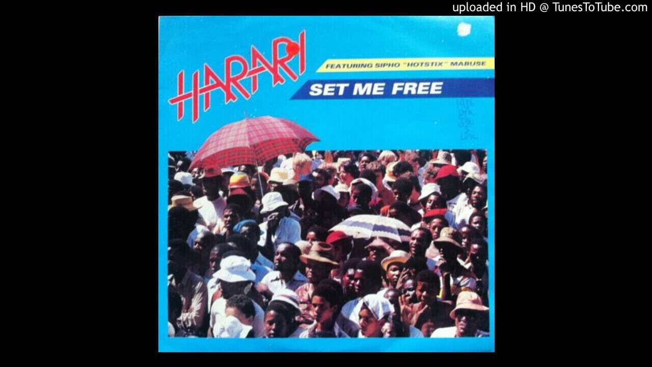 Harari Featuring Sipho 'Hotstix' Mabuse‎– Set Me Free (12'' Version 1984)