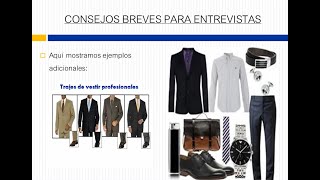 Universal Quick Interviewing Tips Spanish