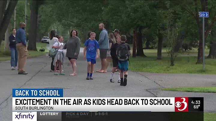 Excitement fills the air as kids head back to school
