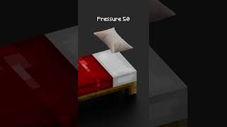Pillow Pressure Simulation on Minecraft Bed | Blender 3D