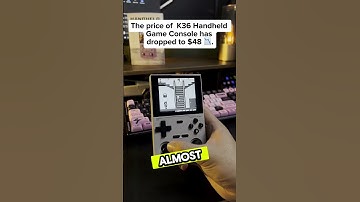 Affordable open-source retro gaming handheld for $48! #gba #retrogaming