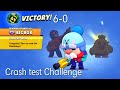 6-0 Crash Test Challenge Brawl stars | ft trickshot friends😎