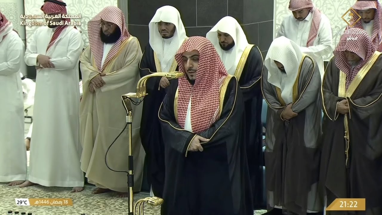 صلاة التراويح الشيخ الوليد الشمسان من الحرم المكي ليلة 19 رمضان 1446 هـ
