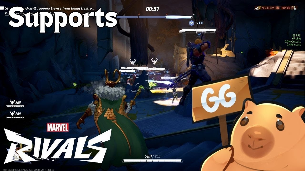 Support Comp Marvel Rivals Checking 3 Supports in Marvel Rivals - YouTube